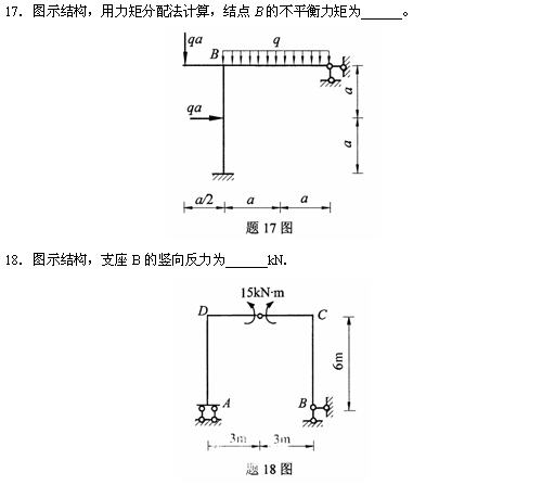 全国2010年4月高等结构力学(一)小自考试题