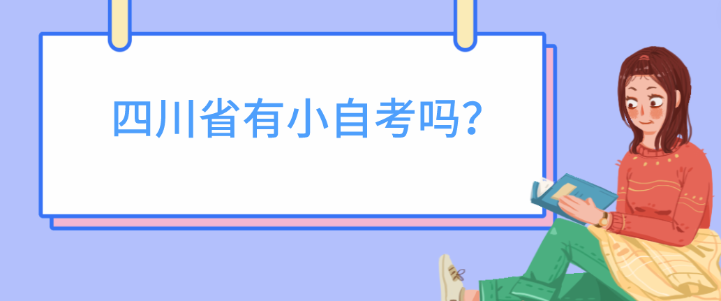 四川省有小自考吗？