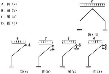 全国2008年4月高等教育自学考试结构力学（一）试(图5)