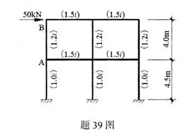 全国2009年10月高等教育自学考试混凝土结构设计试题